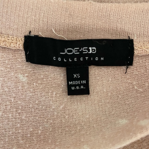 Joe's Distressed Bleach Crop Sweatshirt - Picture 6 of 6